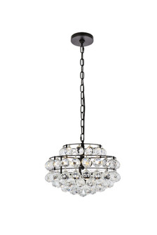 Savannah Three Light Pendant in Black (173|1106D14BK)