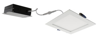 4'' Sqr LED Panel Lgt 9W 600Lmn Dim 4K in All White (507|ERT44140W)