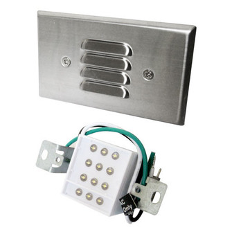 LED Mini Step Light 120V Horizontal in All White (507|ELST65W)