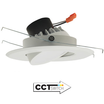 6''LED Cct Gmbl Insrt 1000Lm Dim 5Cct in All White (507|EL616CT5W)