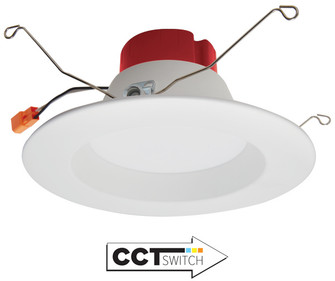 5'' & 6'' 5Cct LED 950Lm Refl Insrt 27-50K in All White (507|EL615CT5W)
