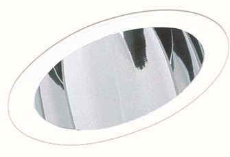 6''Slope Ceiling Rflctr Par30 Gimbal Ring in Clear with White Trim (507|EL614C)