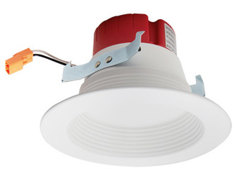 4'' 12W LED Insert Bffl 850Lmn 35K Cri90 in All White (507|EL41035W)