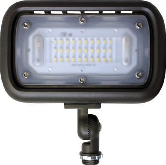 30W LED Fld Lt 120/277V W/Knuckle 3000Ln in Dark Bronze (507|EFL30S50WFK)