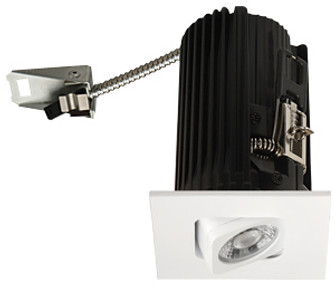 Adjustable Teak LED Light Engine in All White (507|E2L19F40W)