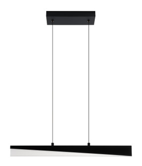 Isidro LED Pendant in Structured Black (217|99562A)