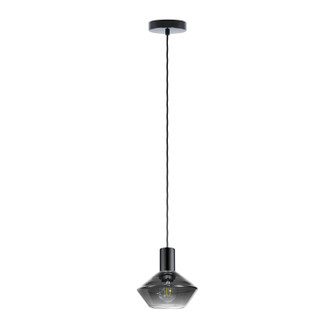 Ponzano One Light Pendant in Black Chrome (217|97423A)