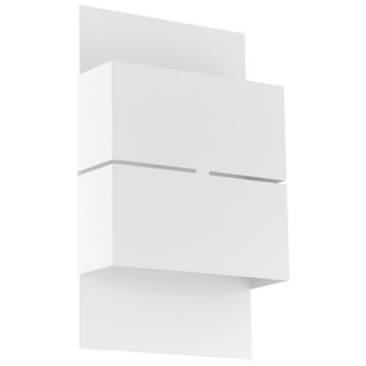 Kibea LED Outdoor Wall Light in White (217|93253A)