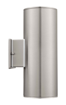 Ascoli Two Light Outdoor Wall Mount in Stainless Steel (217|90121A)