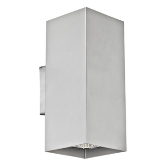 Madras Two Light Wall Mount in Aluminum (217|87019A)