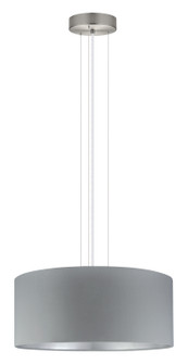 Maserlo Three Light Pendant in Satin Nickel (217|31606A)