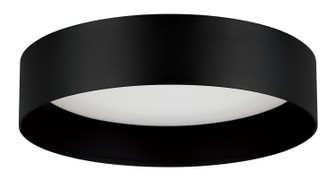 Ester LED Flush Mount in Exterior: Structured Black Interior: Matte White (217|205628A)