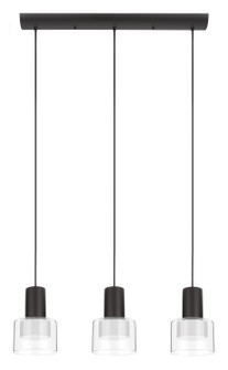 Molineros LED Linear Pendant in Black (217|204822A)