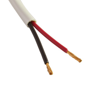 In-Wall Rated Two Conductor Wire in White (399|DI-0825-S)