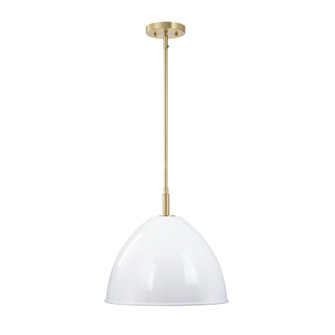 Biba One Light Pendant in Brushed Gold (43|D300M-15P-BG)