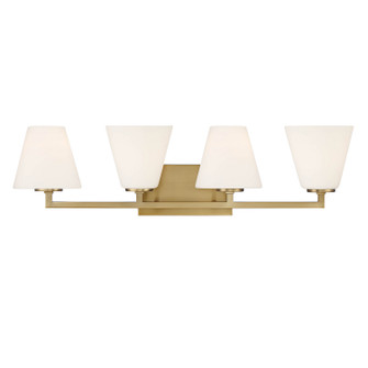 Palmyra Four Light Vanity in Brushed Gold (43|D255M-4B-BG)