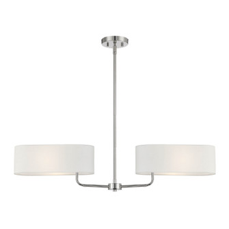 Midtown Two Light Island Pendant in Polished Nickel (43|D253M-IS-PN)