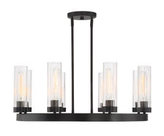 Braden Eight Light Chandelier in Iron (Graphite) (43|95088-IG)