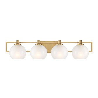 Cowen Four Light Vanity in Brushed Gold (43|94504-BG)