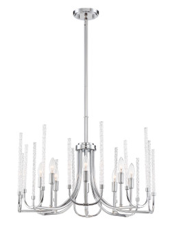 Laretto Eight Light Chandelier in Chrome (43|91788-CH)