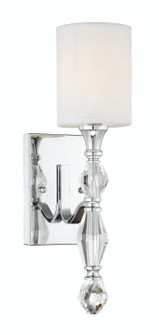 Evi One Light Wall Sconce in Chrome (43|89901-CH)