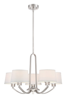 Studio Chandelier in Satin Platinum (43|88585-SP)