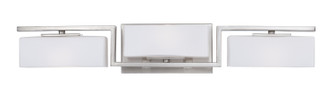 Meridian Three Light Bath Bar in Satin Platinum (43|6713-SP)