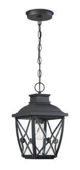 Belmont One Light Hanging Lantern in Black (43|34834-BK)