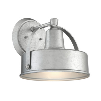 Portland One Light Wall Lantern in Galvanized (43|33121-GA)