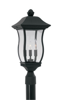 Chelsea Three Light Post Lantern in Black (43|2726-BK)