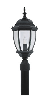Tiverton One Light Post Lantern in Black (43|2436-BK)