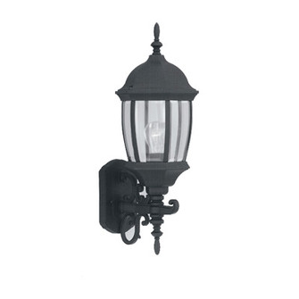 Tiverton One Light Wall Lantern in Black (43|2422-BK)