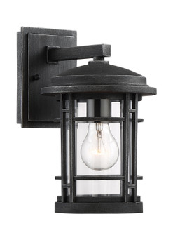 Barrister One Light Wall Lantern in Weathered Pewter (43|22421-WP)