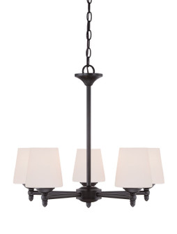 Darcy Five Light Chandelier in Oil Rubbed Bronze (43|15006-5-34)