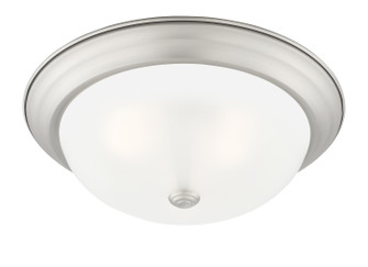 Decorative Flushmount Three Light Flushmount in Pewter (43|1257L-PW-W)