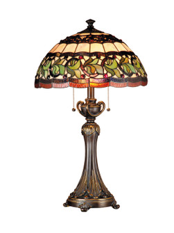 Tyler Two Light Table Lamp in Antique Golden Bronze (155|TT101110)