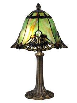 Green Haiawa One Light Accent Table Lamp in Antique Brass (155|TA15057)