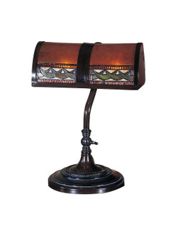 Mica Mission One Light Desk Lamp in Mica Bronze (155|TA100682)