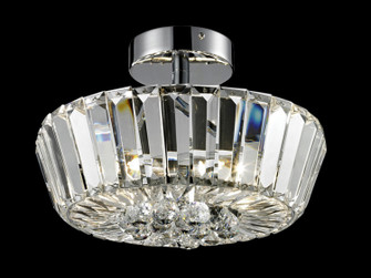 Woodstone Three Light Semi Flush Mount in Polished Chrome (155|GH14149)