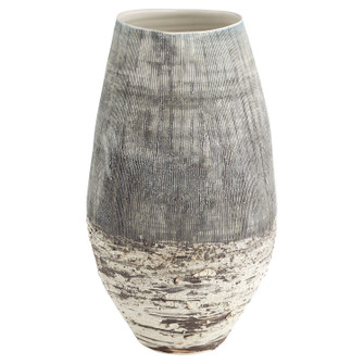 Calypso Vase in Off White And Brown (208|11413)