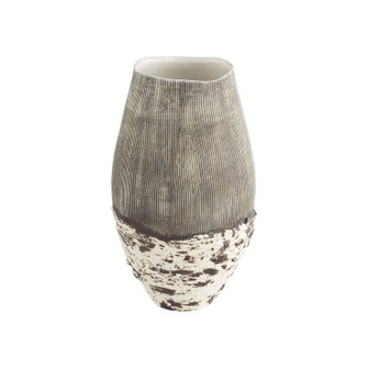 Calypso Vase in Off White And Brown (208|11411)
