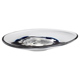 Plate in Clear And Cobalt (208|11251)