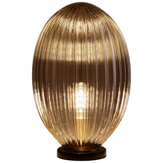 One Light Table Lamp in Aged Brass (208|10793)