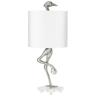 One Light Table Lamp in Silver Leaf (208|10362)