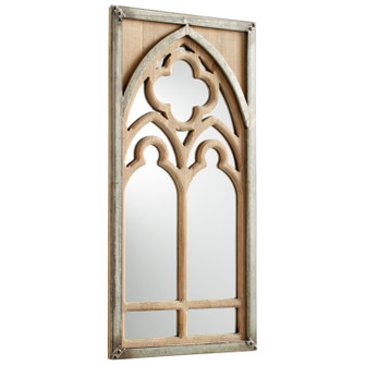 Mirror in Galvanized Metal And Natural Wood (208|09841)