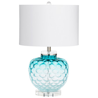 One Light Table Lamp in Teal (208|09283)