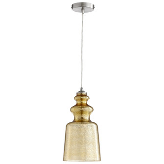 Leone One Light Pendant in Satin Nickel (208|05723)