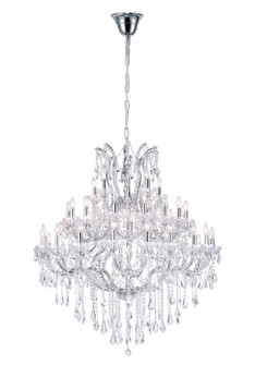 Maria Theresa 33 Light Chandelier in Chrome (401|8318P42C-33 (Clear))