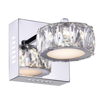 Milan LED Bathroom Sconce in Chrome (401|5625W5ST)