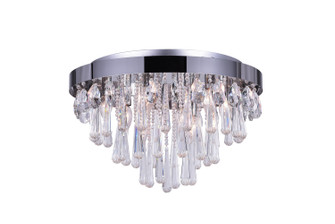 Vast Eight Light Flush Mount in Chrome (401|5078C20C)